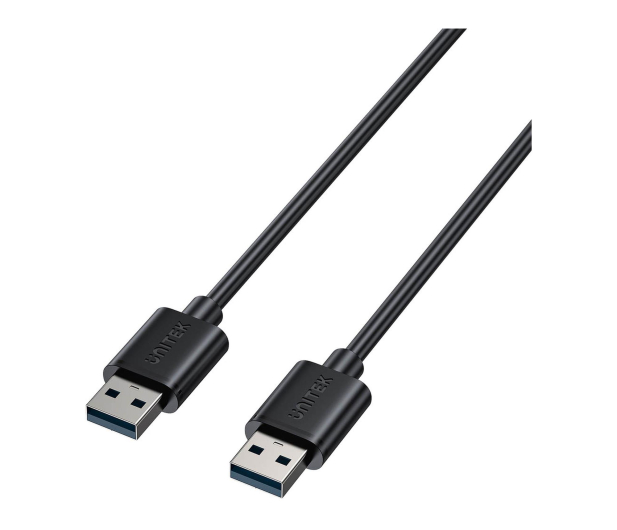 Unitek Kabel USB 3.0 męsko-męski 5Gbps 0,5m czarny - 1614644 - zdjęcie